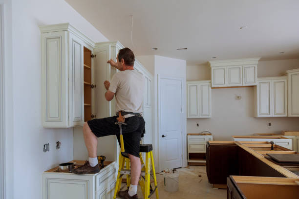Cabinet Refacing Before After Frenchtown